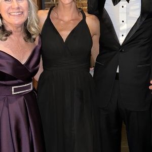 Azazie Black Ashia Size A4